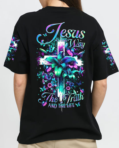 Jesus Is The Way Women's All Over Print Shirt - Tltr1501242, easychoo.com