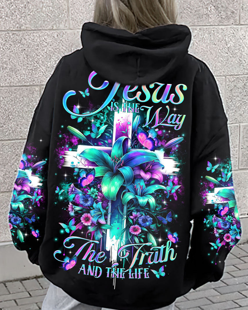 Jesus Is The Way Women's All Over Print Shirt - Tltr1501242, easychoo.com