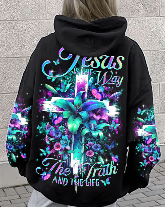 Jesus Is The Way Women's All Over Print Shirt - Tltr1501242, easychoo.com