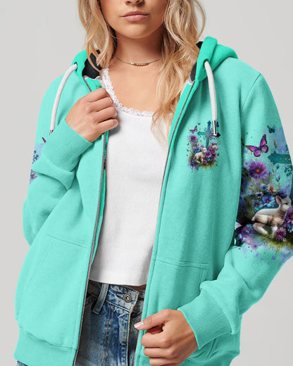 With God All Things Are Possible Lamb Women's All Over Print Shirt - Tlno2512234, easychoo.com