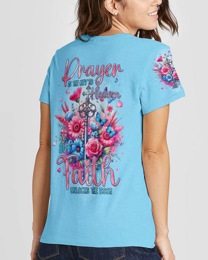 Prayer Is The Key To Heaven Women's All Over Print Shirt - Tytm2211231, easychoo.com