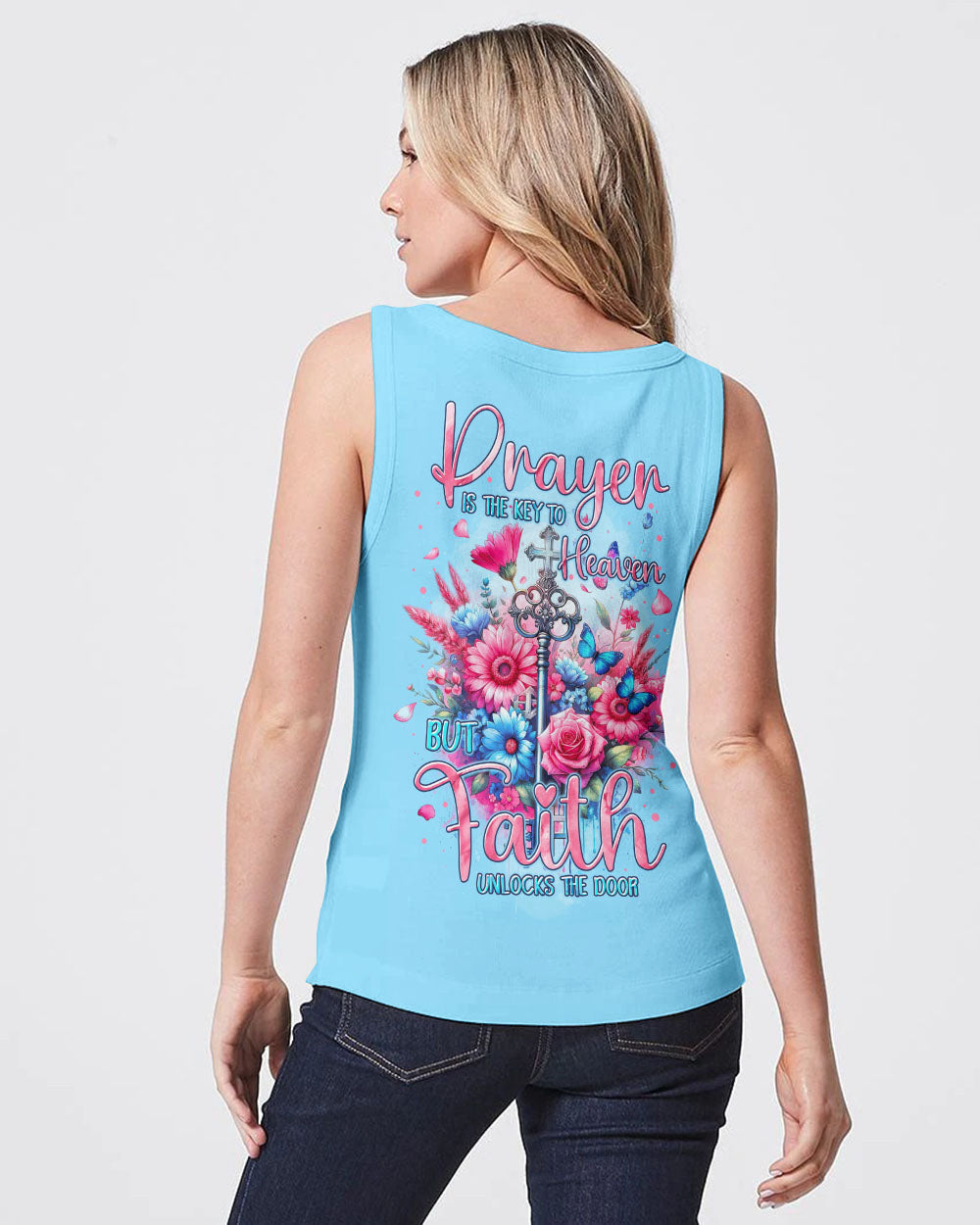 Prayer Is The Key To Heaven Women's All Over Print Shirt - Tytm2211231, easychoo.com