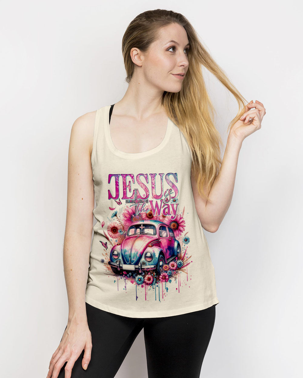 Jesus Is The Way Women's All Over Print Shirt - Ty2211231, easychoo.com