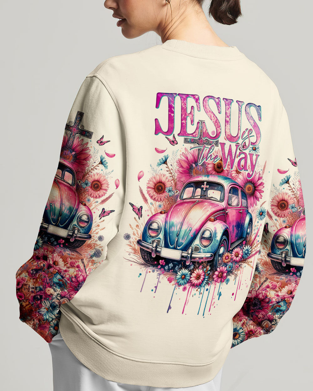 Jesus Is The Way Women's All Over Print Shirt - Ty2211231, easychoo.com