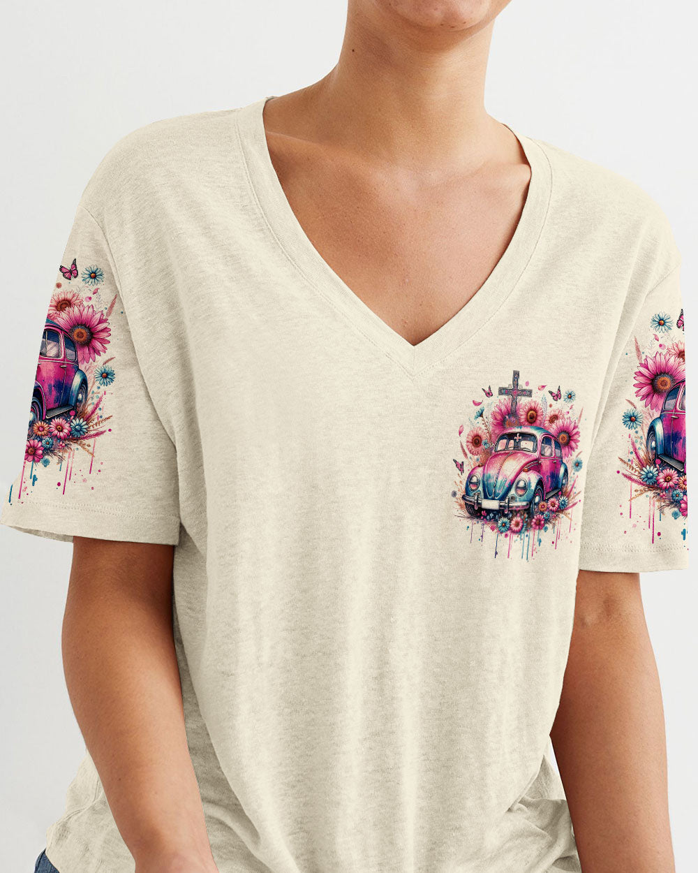 Jesus Is The Way Women's All Over Print Shirt - Ty2211231, easychoo.com