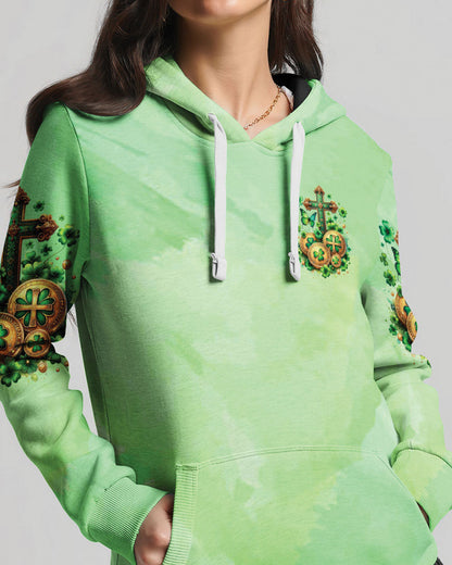 I Can Do All Things Cross Patrick's Day Women's All Over Print Shirt - Tltw0401242, easychoo.com