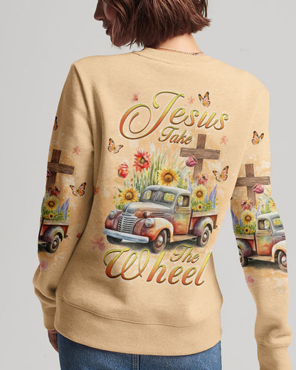 Jesus Take The Wheel Women's All Over Print Shirt - Yhkd1512233, easychoo.com