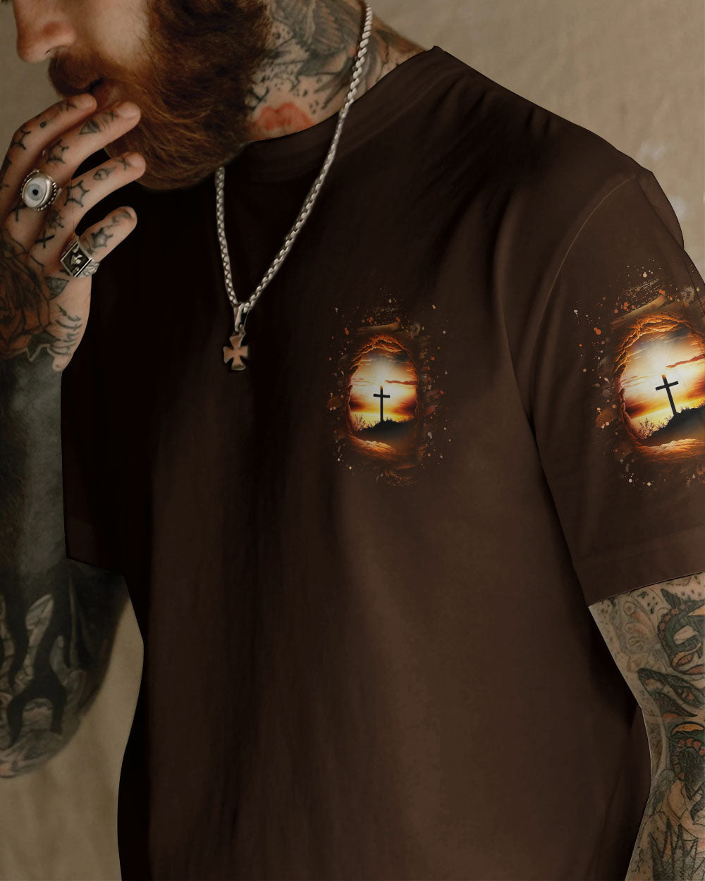 I Believe In God Men's All Over Print Shirt - Yhhn1203242, easychoo.com