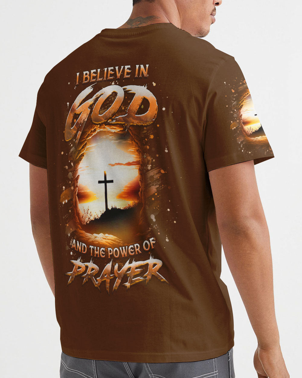 I Believe In God Men's All Over Print Shirt - Yhhn1203242, easychoo.com