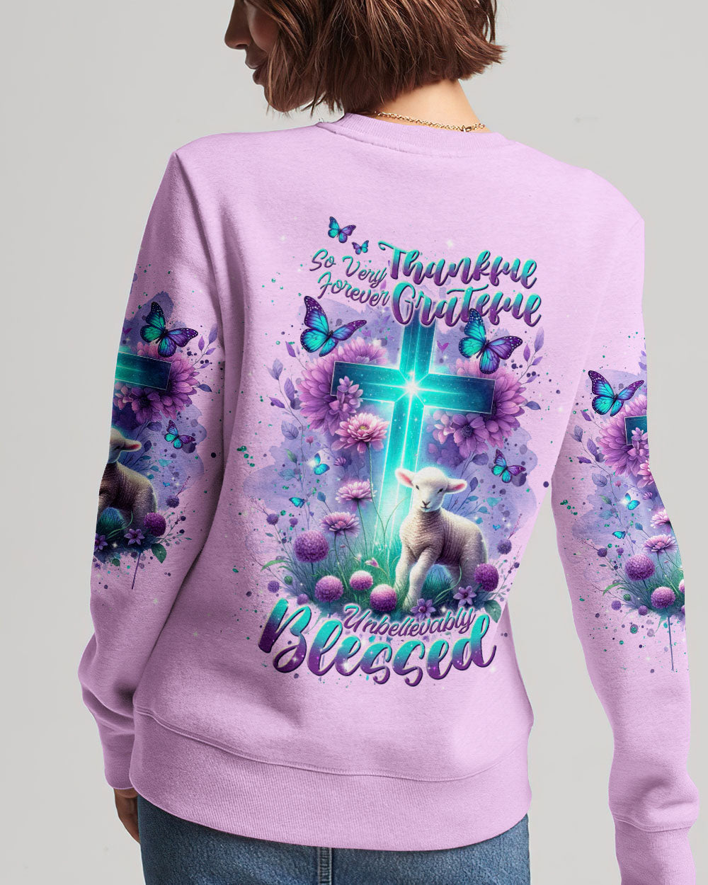 Forever Grateful Women's All Over Print Shirt - Tlnt1912234, easychoo.com