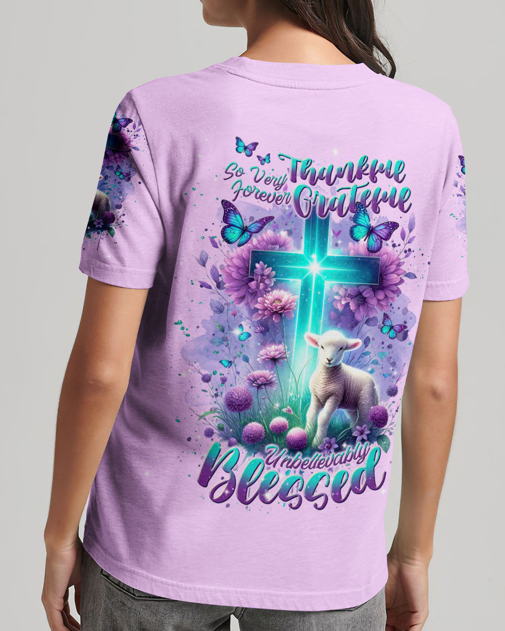 Forever Grateful Women's All Over Print Shirt - Tlnt1912234, easychoo.com