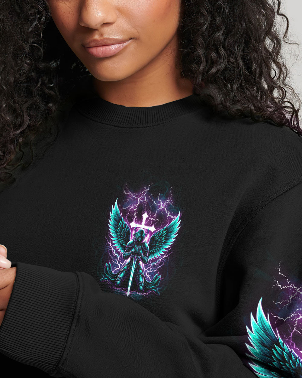 I Am The Storm Cross Women's All Over Print Shirt - Yhkd0512232, easychoo.com