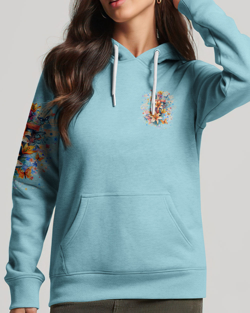 Only God Can Give Us Perfect Peace Women's All Over Print Shirt - Yhlt2602241, easychoo.com