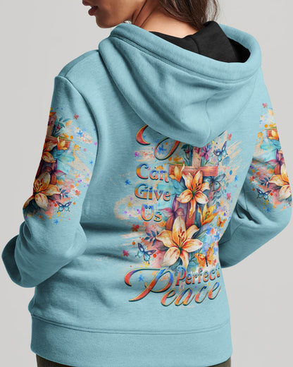Only God Can Give Us Perfect Peace Women's All Over Print Shirt - Yhlt2602241, easychoo.com