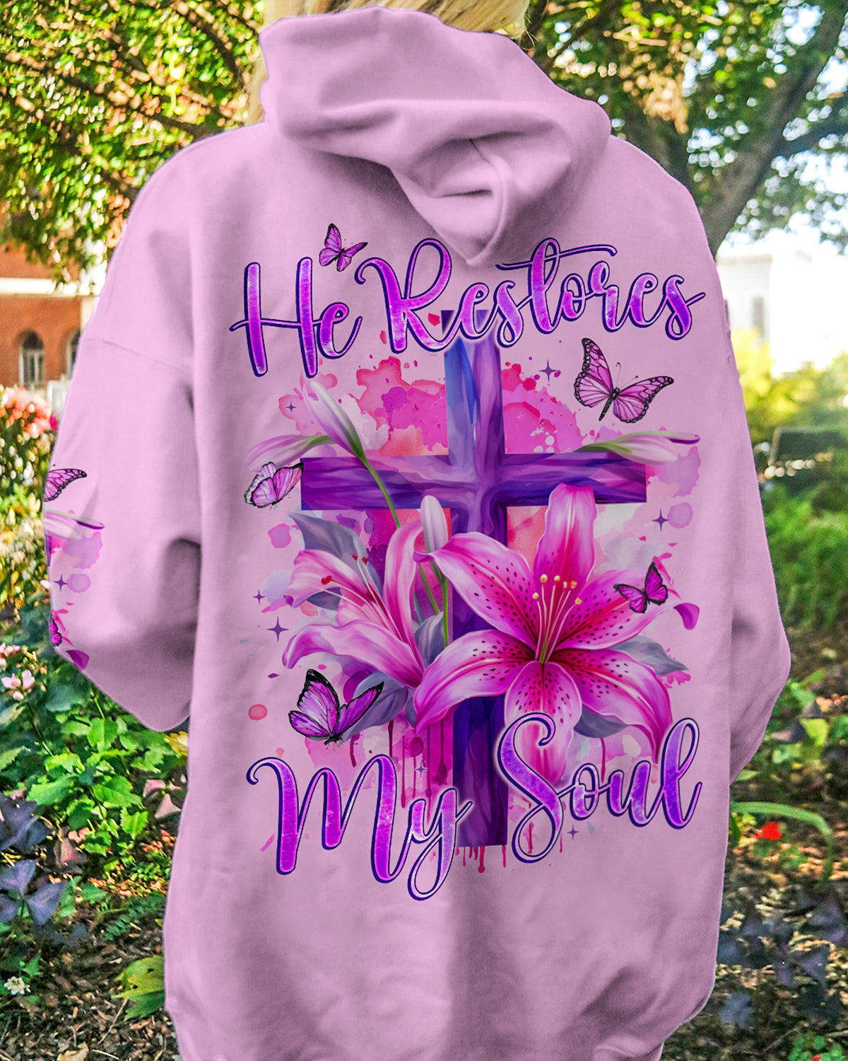 He Restores My Soul Women's All Over Print Shirt - Tyqy2201242, easychoo.com