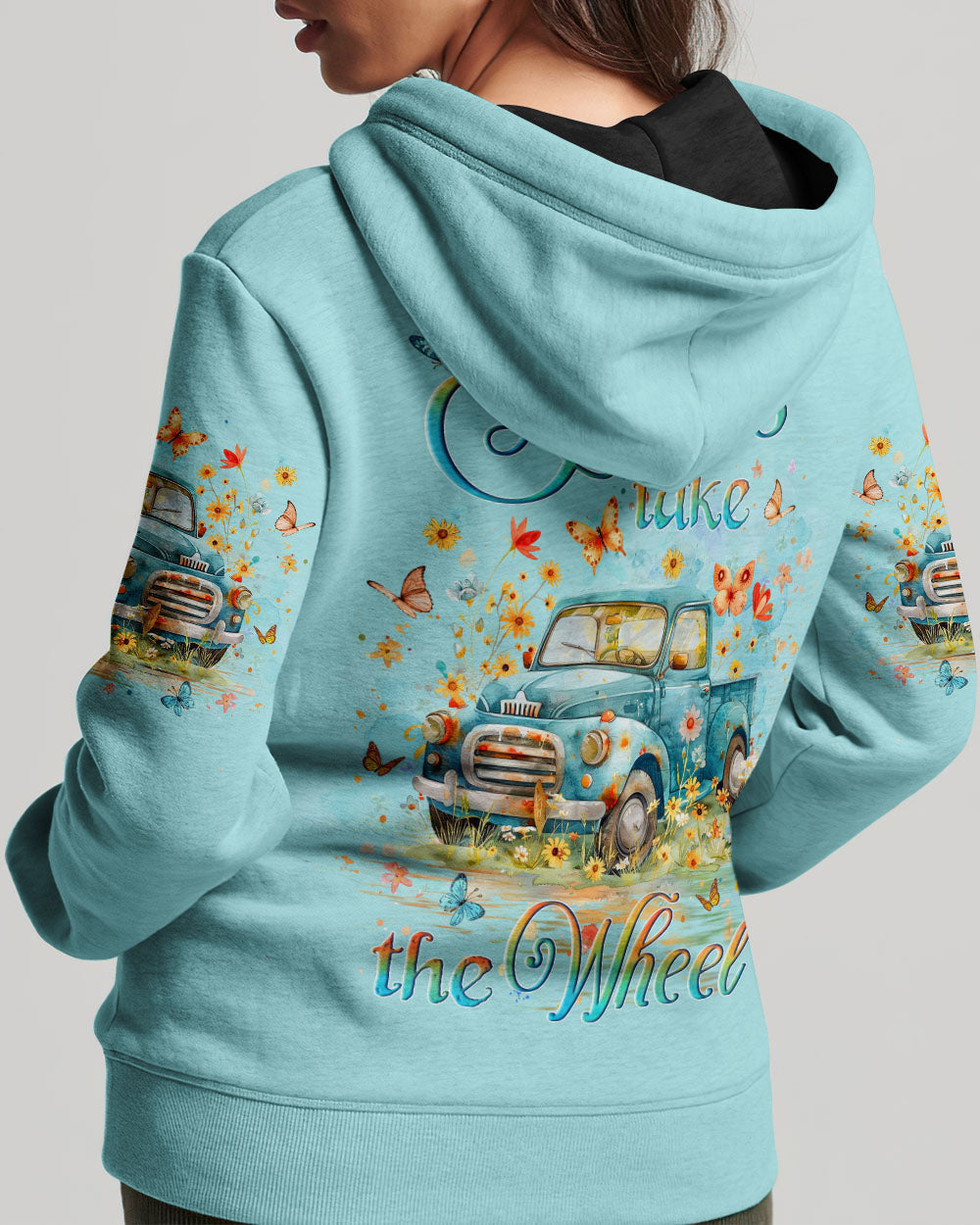 Jesus Take The Wheel Women's All Over Print Shirt - Yhlt0104243, easychoo.com