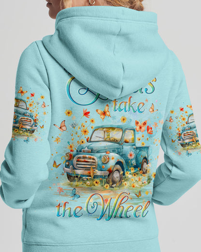 Jesus Take The Wheel Women's All Over Print Shirt - Yhlt0104243, easychoo.com