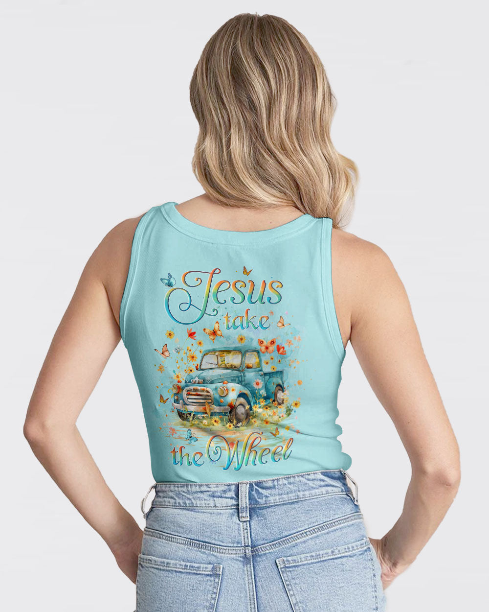 Jesus Take The Wheel Women's All Over Print Shirt - Yhlt0104243, easychoo.com
