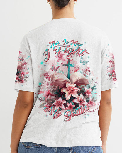 This Is How I Fight My Battles Women's All Over Print Shirt - Tlnt0304244, easychoo.com