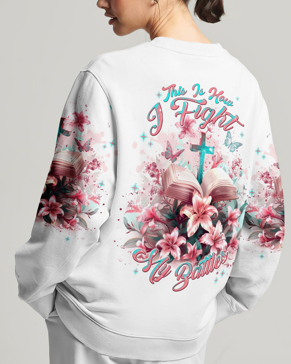 This Is How I Fight My Battles Women's All Over Print Shirt - Tlnt0304244, easychoo.com