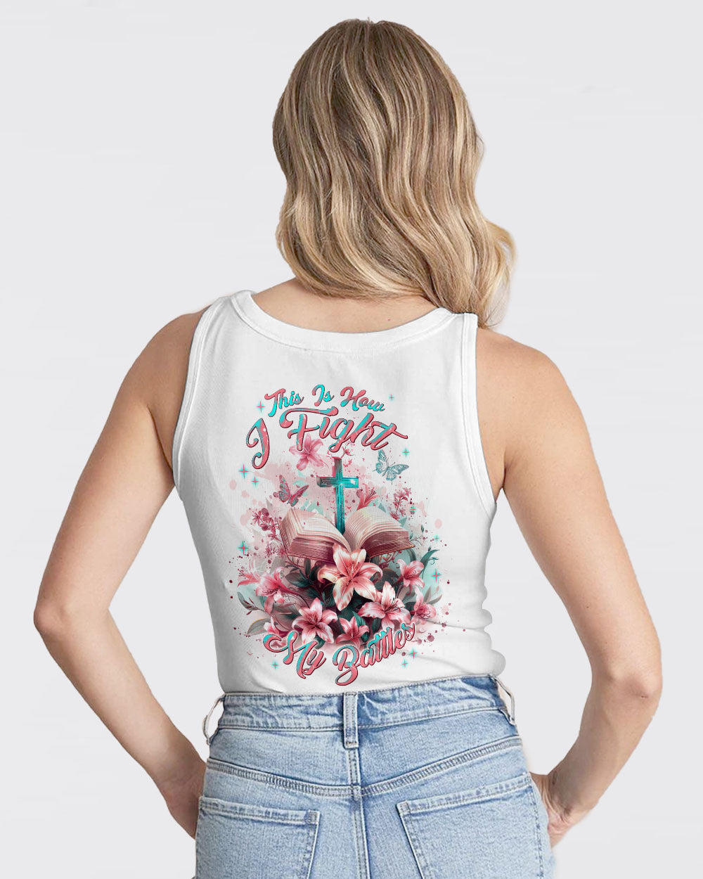 This Is How I Fight My Battles Women's All Over Print Shirt - Tlnt0304244, easychoo.com