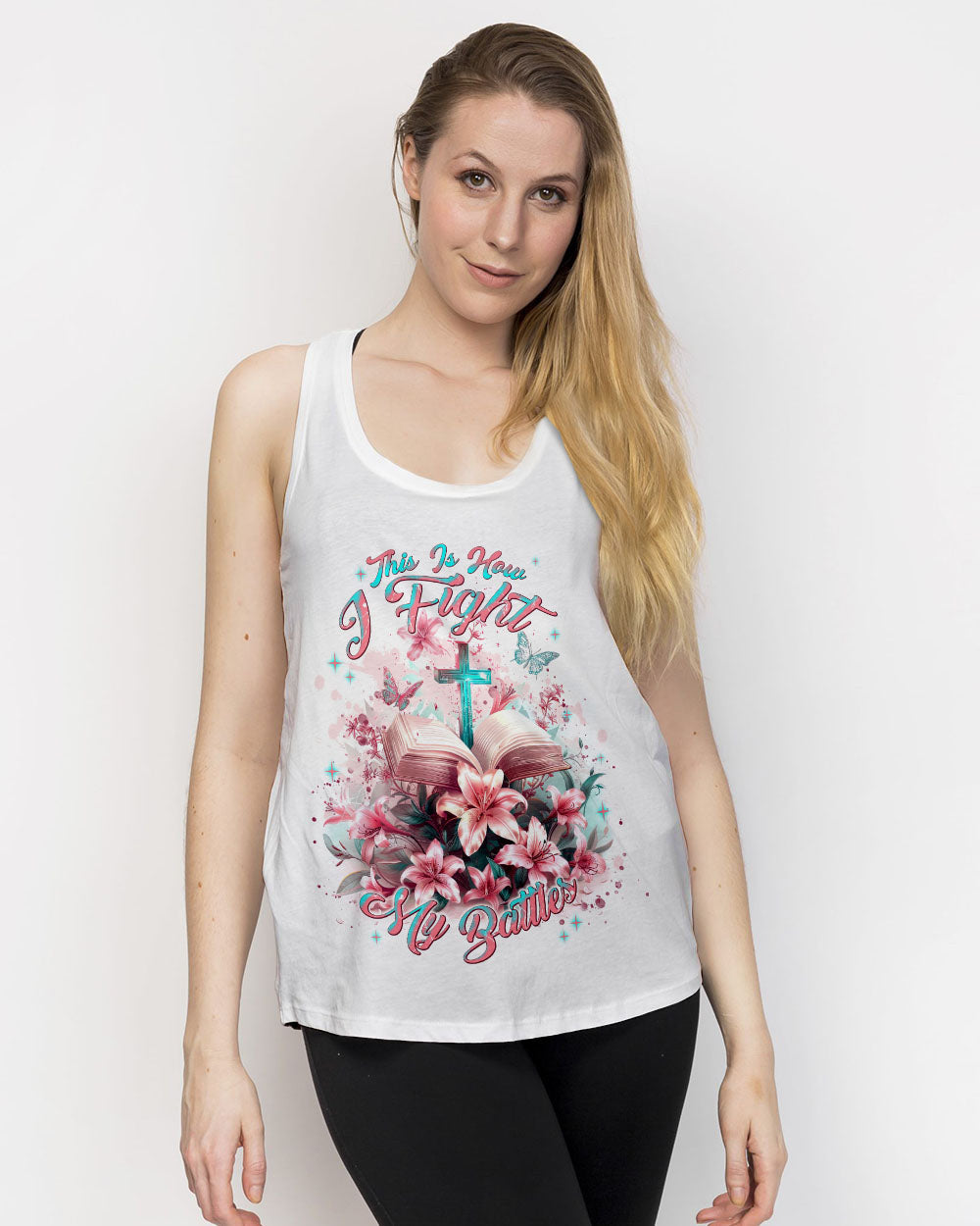 This Is How I Fight My Battles Women's All Over Print Shirt - Tlnt0304244, easychoo.com