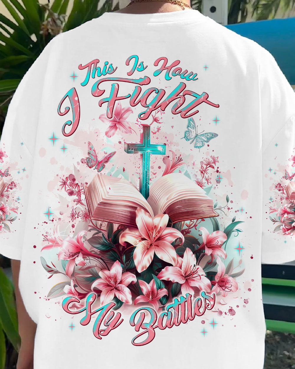 This Is How I Fight My Battles Women's All Over Print Shirt - Tlnt0304244, easychoo.com