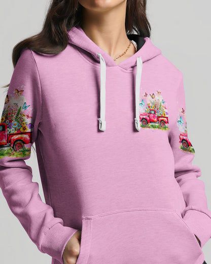 Jesus Take The Wheel Flowers Women's All Over Print Shirt - Tytd2103242, easychoo.com