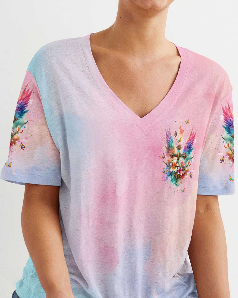 With God All Things Are Possible Women's All Over Print Shirt - Tlnt1511233, easychoo.com