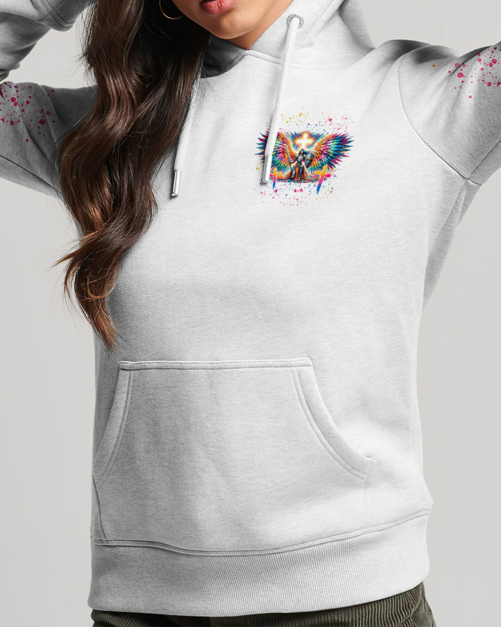 She Who Kneels Before God Warrior Wings Women's All Over Print Shirt - Tlnt1812233, easychoo.com