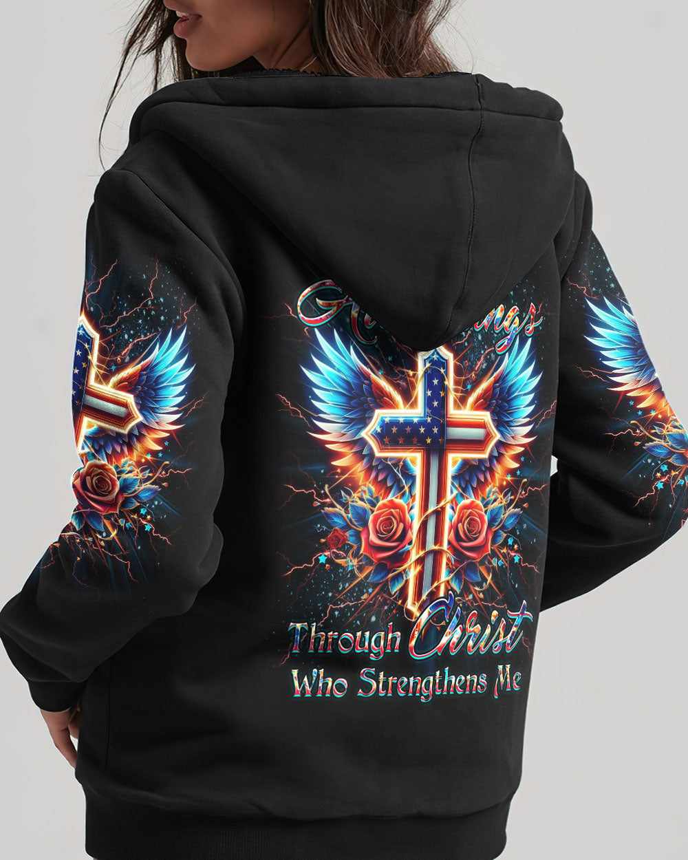 I Can Do All Things Women's All Over Print Shirt - Yhkd0102243, easychoo.com