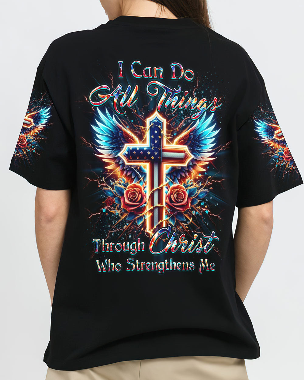 I Can Do All Things Women's All Over Print Shirt - Yhkd0102243, easychoo.com