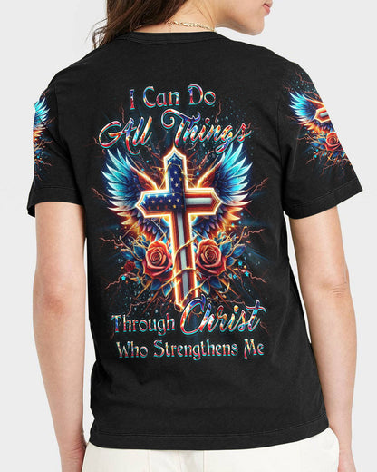 I Can Do All Things Women's All Over Print Shirt - Yhkd0102243, easychoo.com