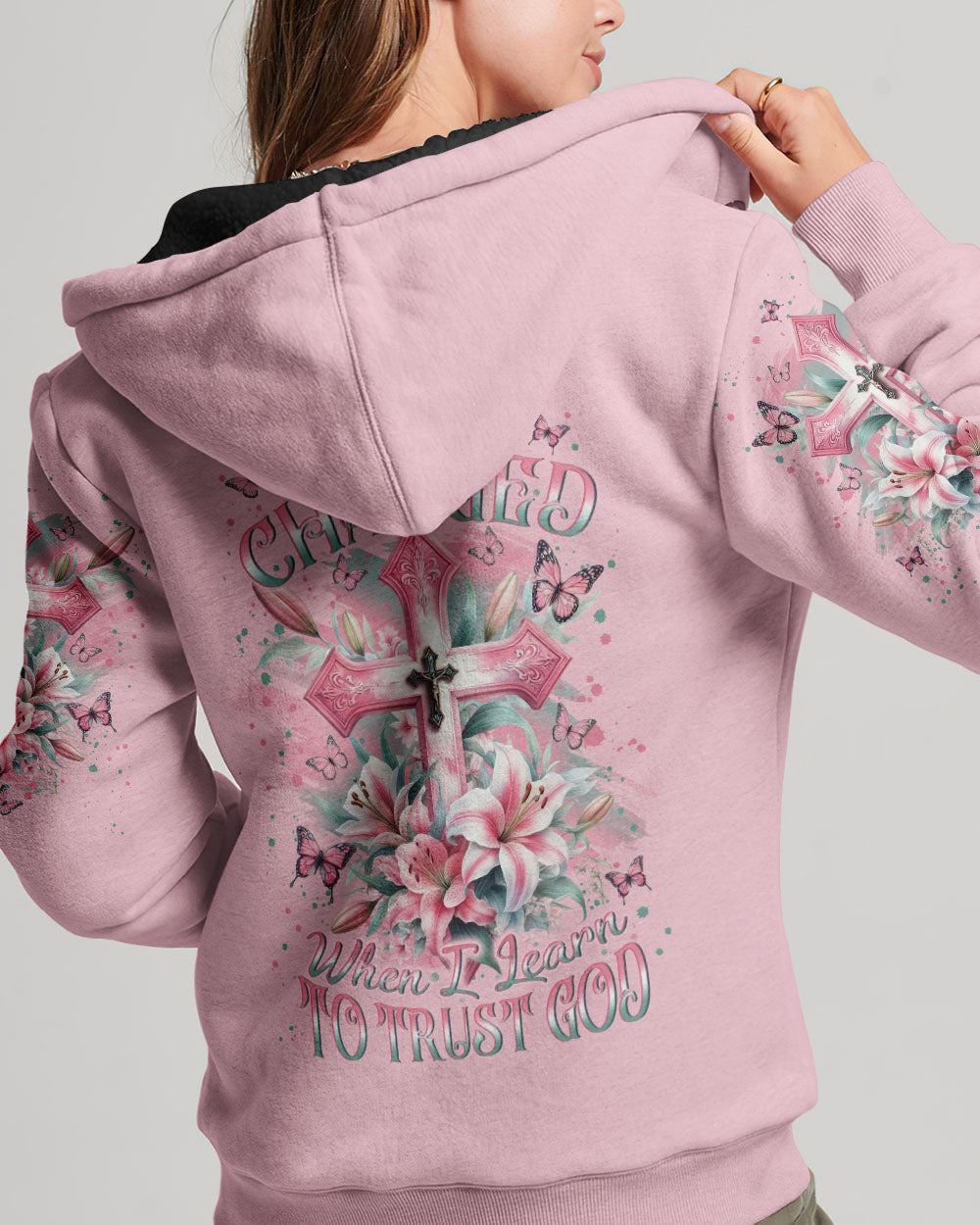 My Life Changed When I Learned To Trust God Women's All Over Print Shirt - Yhln1801243, easychoo.com