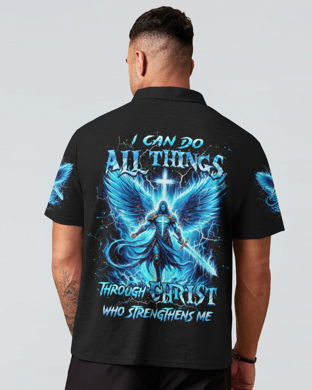I Can Do All Things Men's All Over Print Shirt - Yhhn0603244, easychoo.com