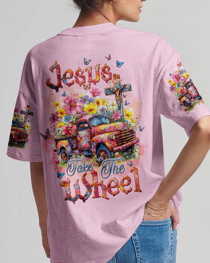 Jesus Take The Wheel Women's All Over Print Shirt - Tltw2002244, easychoo.com