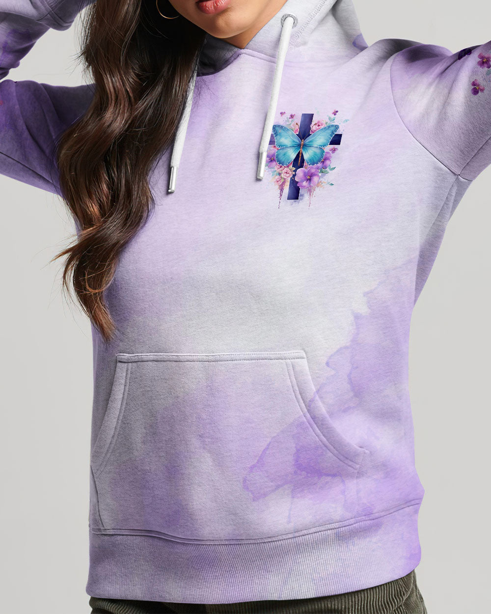 When Butterflies Appear Angels Are Near Women's All Over Print Shirt - Tlno1010232, easychoo.com