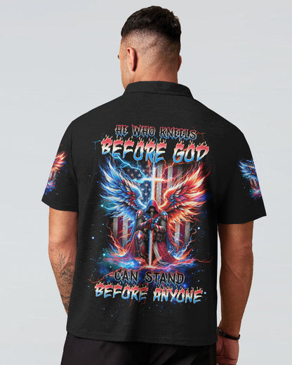 He Who Kneels Before God Warrior Men's All Over Print Shirt - Tltw1605245, easychoo.com