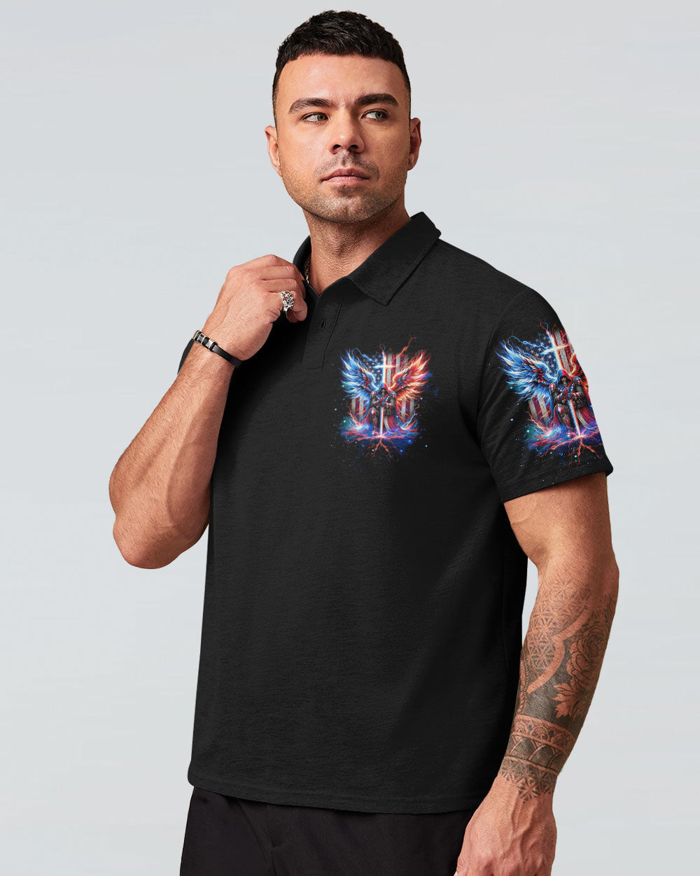 He Who Kneels Before God Warrior Men's All Over Print Shirt - Tltw1605245, easychoo.com