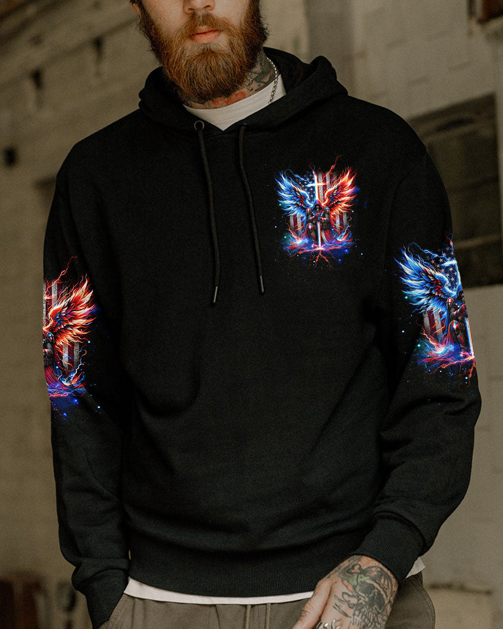 He Who Kneels Before God Warrior Men's All Over Print Shirt - Tltw1605245, easychoo.com