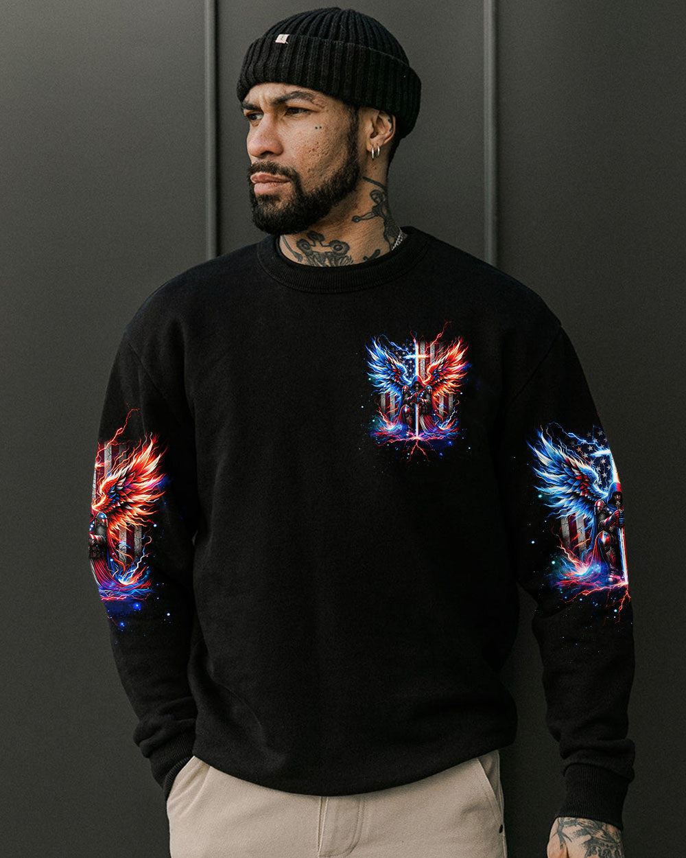 He Who Kneels Before God Warrior Men's All Over Print Shirt - Tltw1605245, easychoo.com