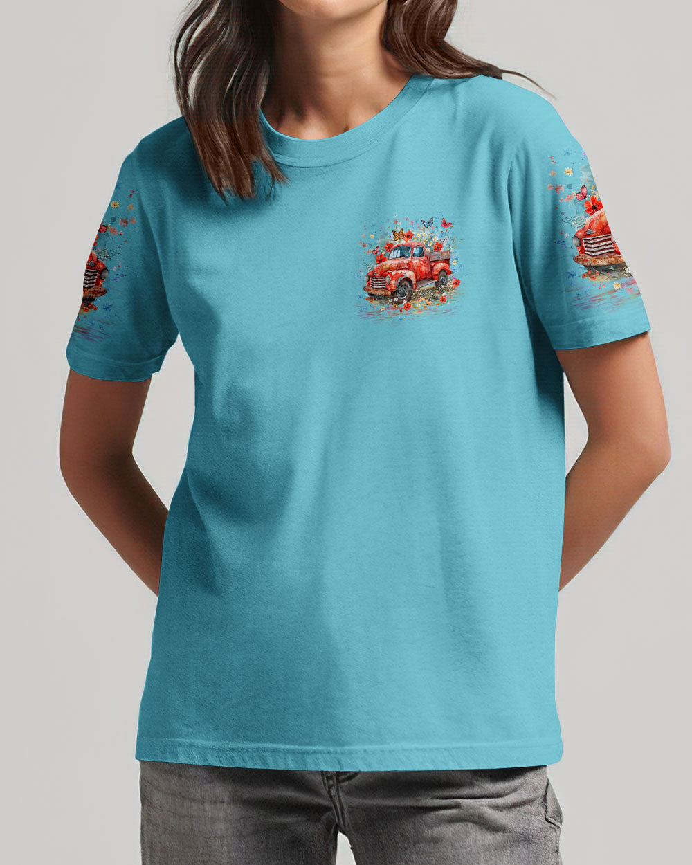 Jesus Take The Wheel Women's All Over Print Shirt - Yhlt0706242, easychoo.com