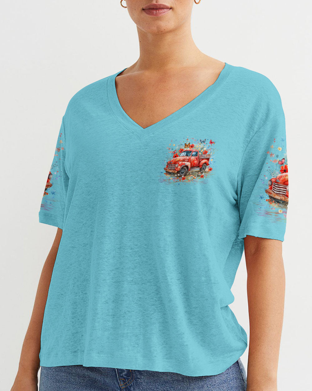 Jesus Take The Wheel Women's All Over Print Shirt - Yhlt0706242, easychoo.com