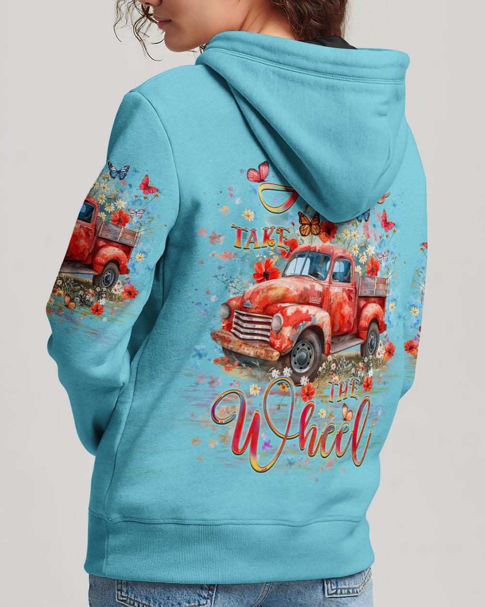Jesus Take The Wheel Women's All Over Print Shirt - Yhlt0706242, easychoo.com