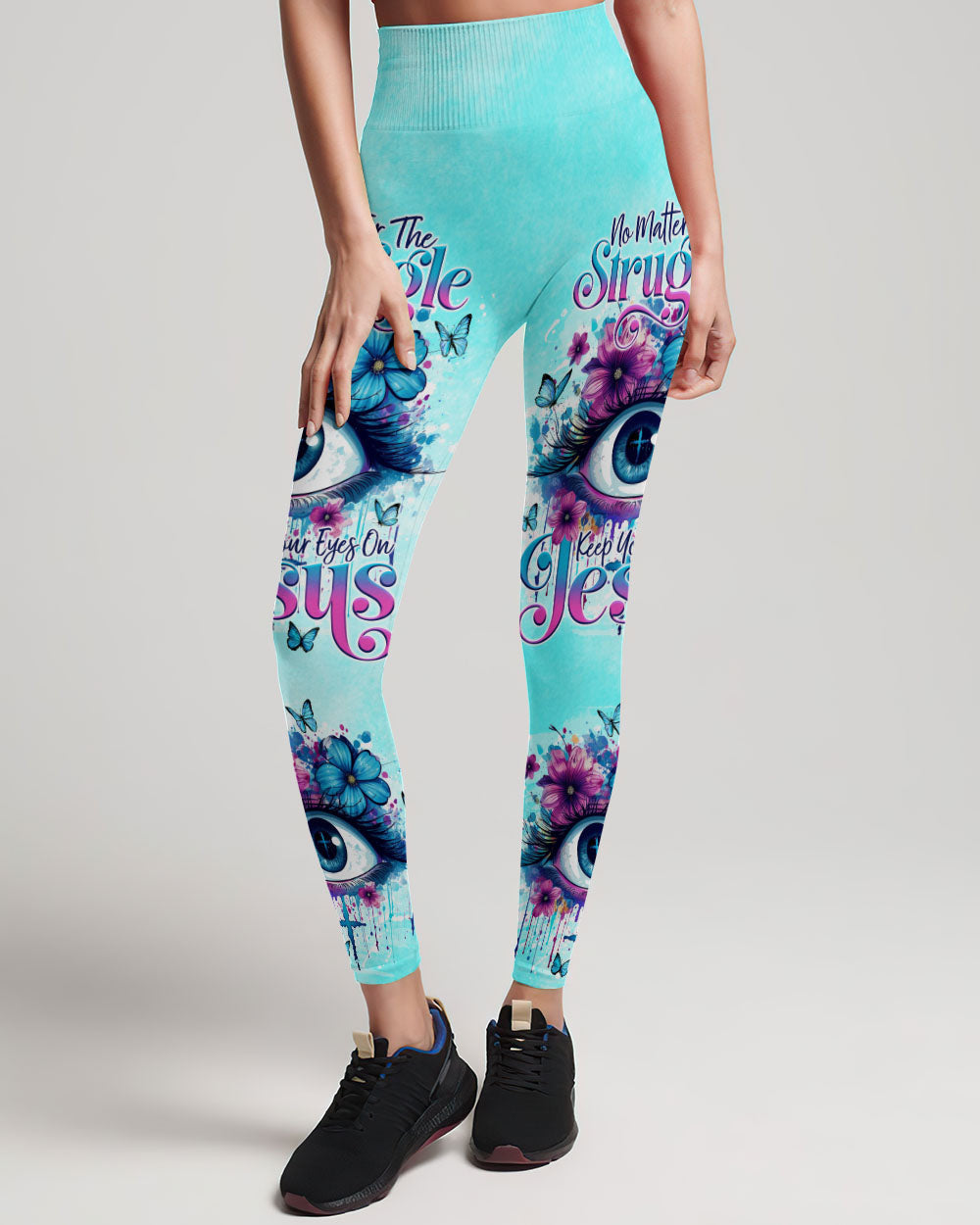 Keep Your Eyes On Jesus Women's All Over Print Shirt - Tlno1110234, easychoo.com