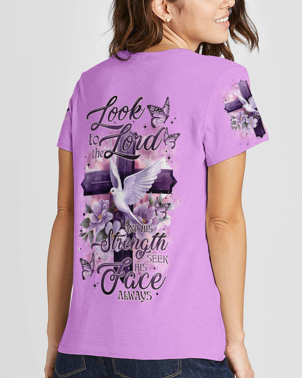 Look To The Lord Women's All Over Print Shirt - Tytm3108231, easychoo.com