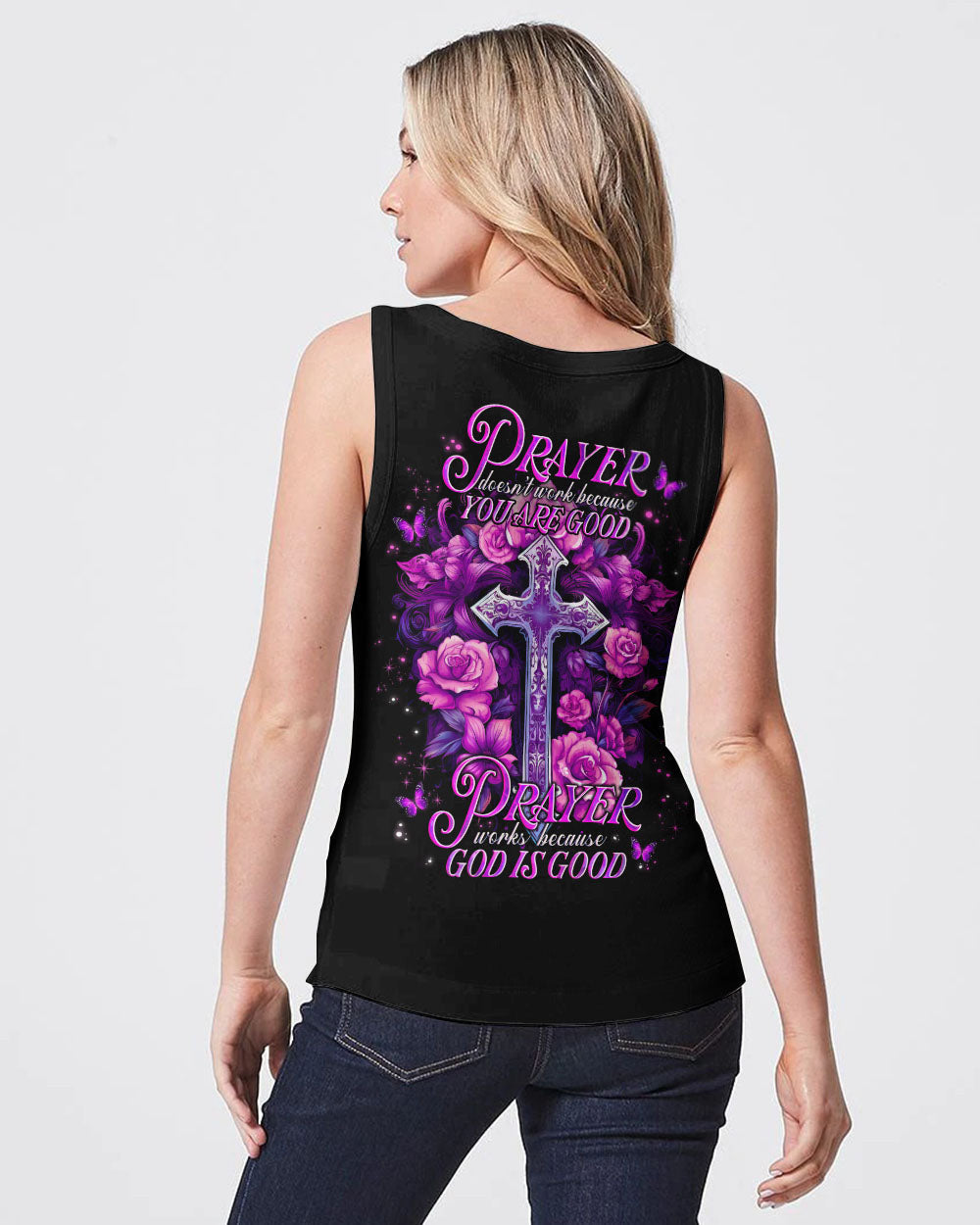 God Is Good Women's All Over Print Shirt - Tlno0408231, easychoo.com