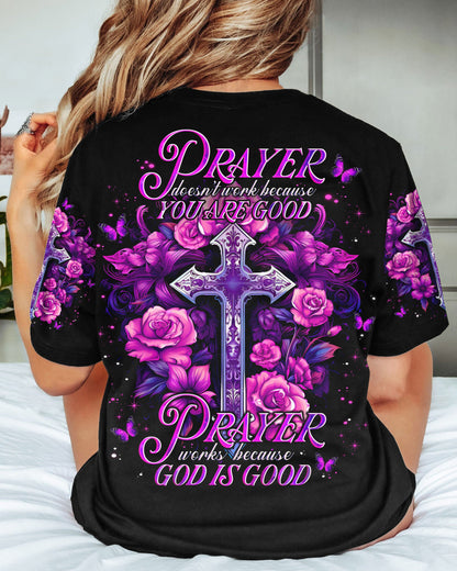 God Is Good Women's All Over Print Shirt - Tlno0408231, easychoo.com