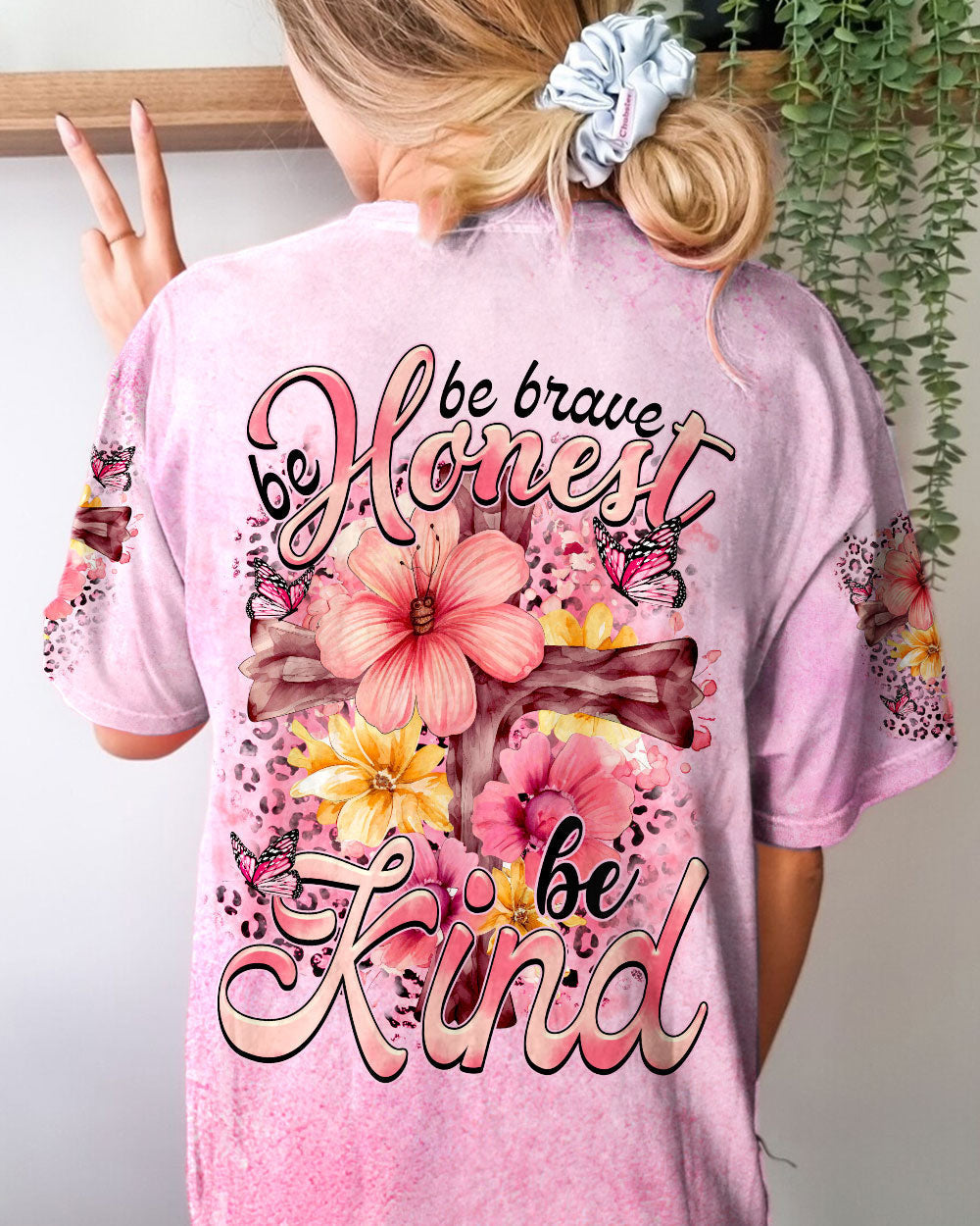 Be Kind Women's All Over Print Shirt - Tytm2707232, easychoo.com