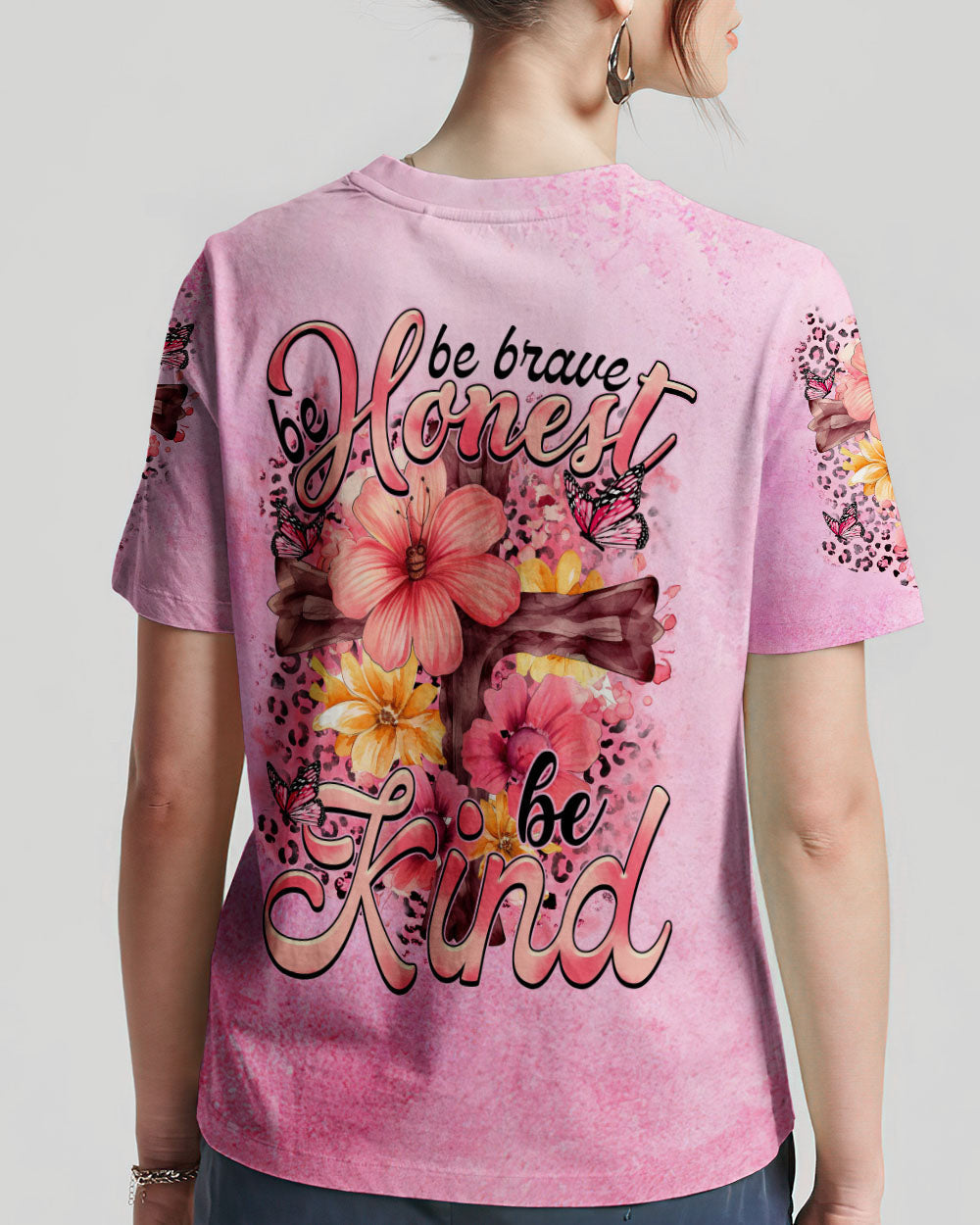 Be Kind Women's All Over Print Shirt - Tytm2707232, easychoo.com